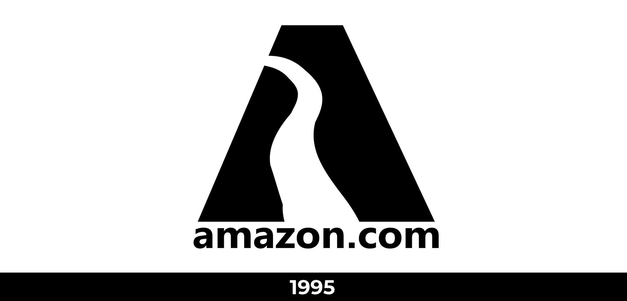 Evolución del logo de Amazon